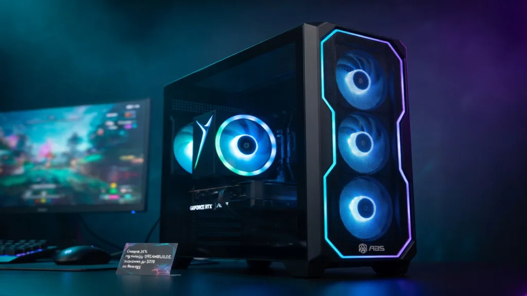ABS Flux II Aqua с RTX 5060 бьёт по цене: скидка выросла до 26%