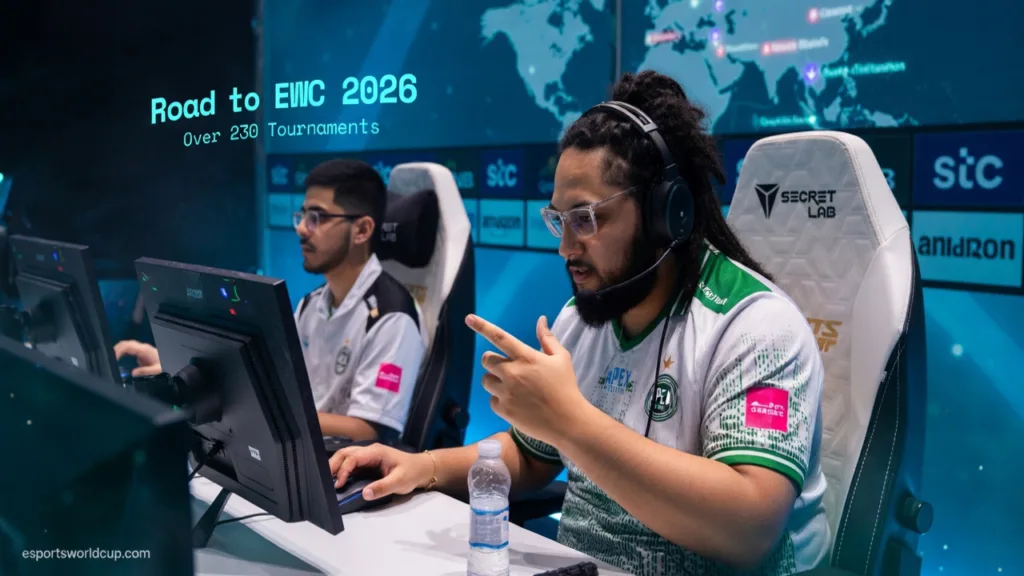 EWCF запустил отбор на Esports World Cup 2026: более 230 турниров по всему миру