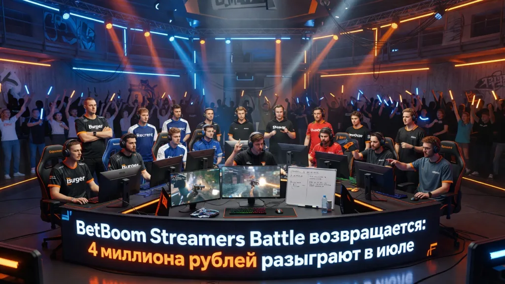 BetBoom Streamers Battle возвращается: 4 миллиона рублей разыграют в июле