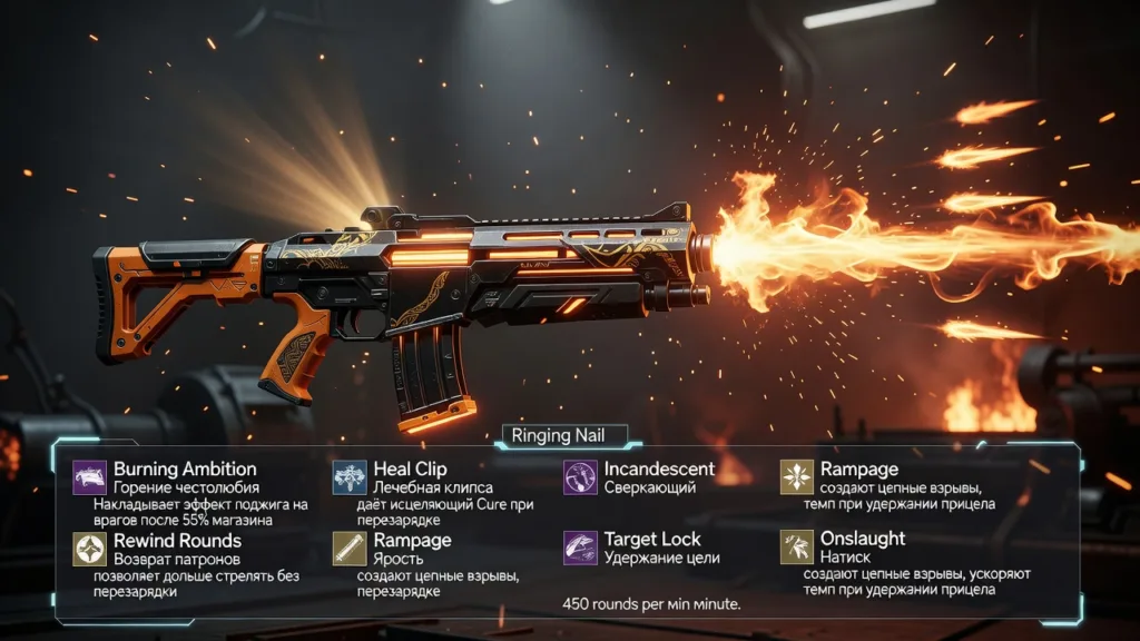 Ringing Nail вернулся в Destiny 2 с обновлённым пулом перков