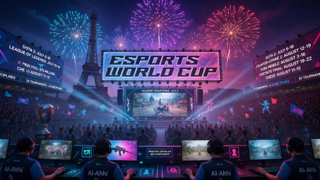 Esports World Cup 2026 стартует 2 июля с группового этапа по VALORANT