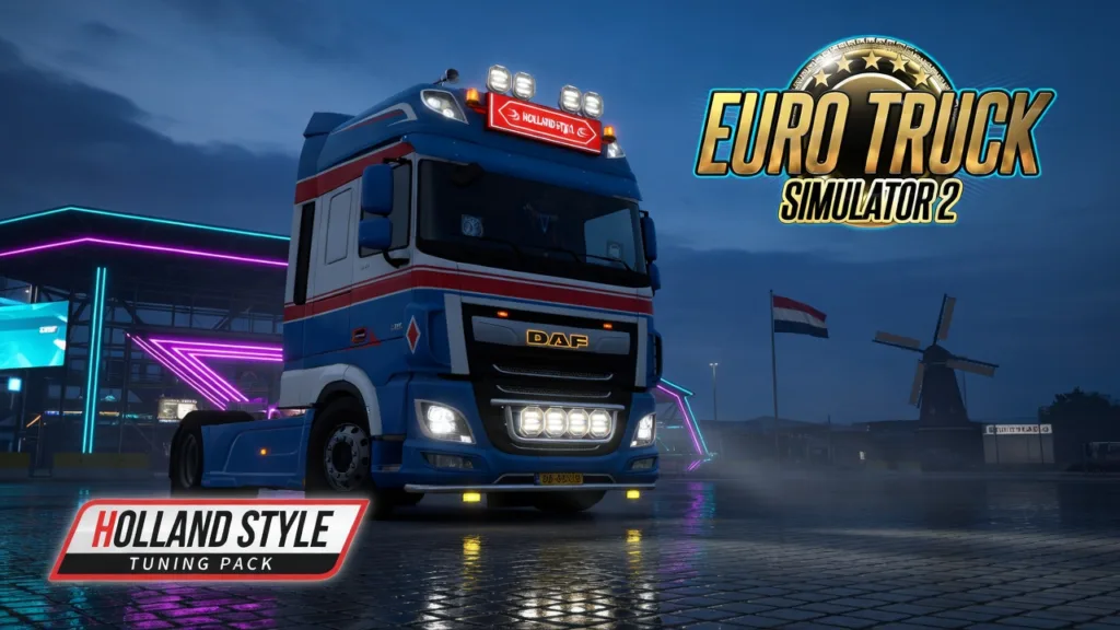 Holland Style Tuning Pack для ETS2 вышел: 23 окраски и десятки аксессуаров