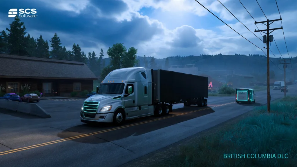 SCS Software показала семь городов Британской Колумбии для American Truck Simulator