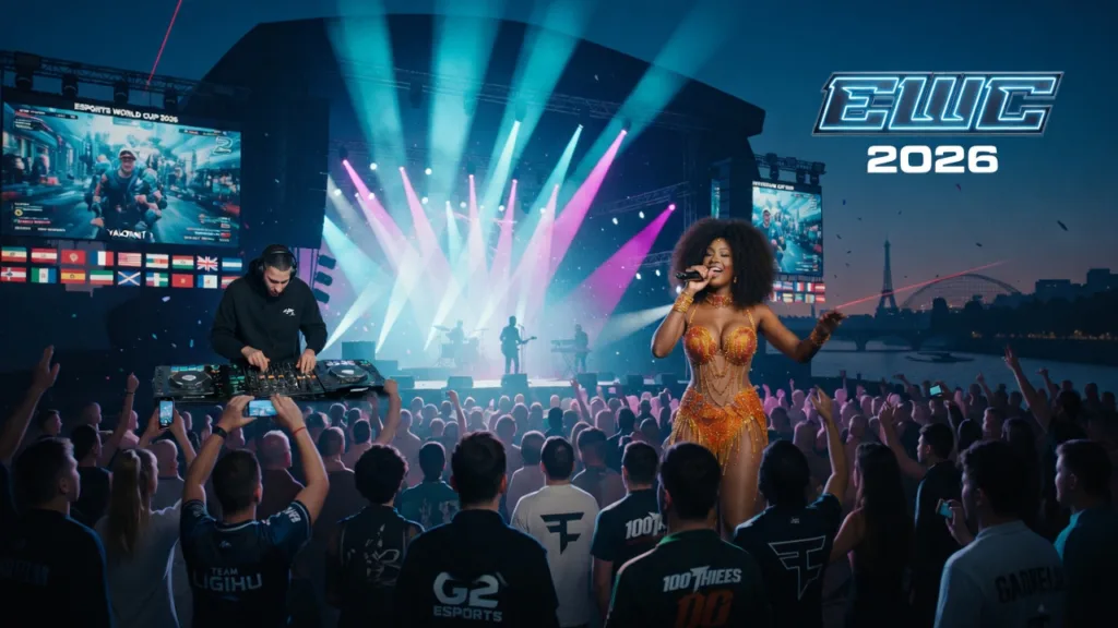 DJ Snake и Aya Nakamura откроют Esports World Cup 2026 в Париже