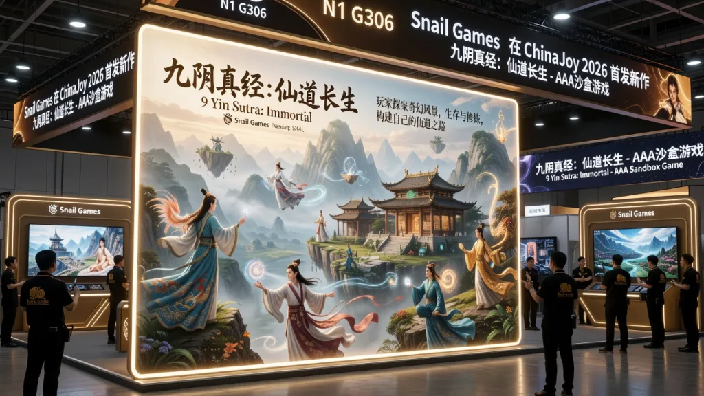 Snail Games покажет на ChinaJoy 2026 новую сандбокс-игру о культивации