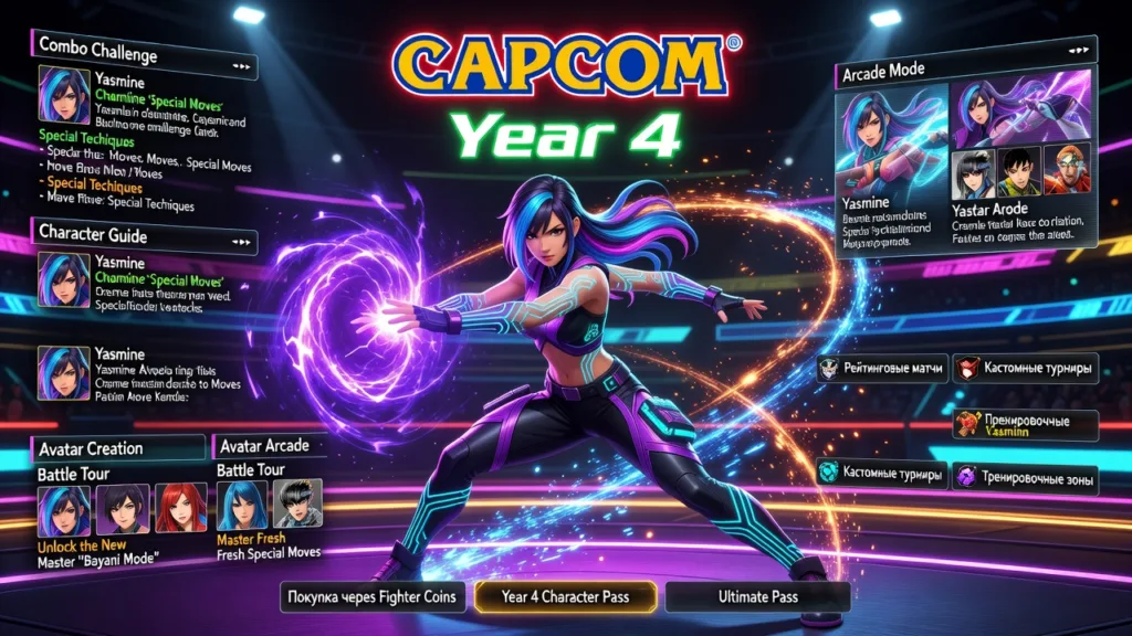 Capcom выпустила Yasmine и открыла четвёртый год SF6
