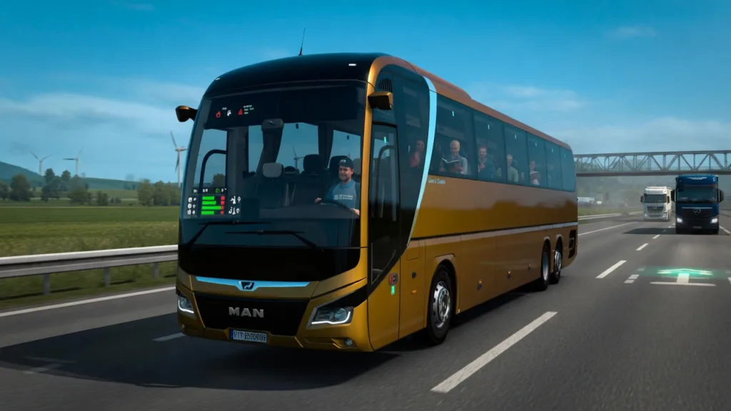 SCS Software покажет реальный автобус MAN в Euro Truck Simulator 2