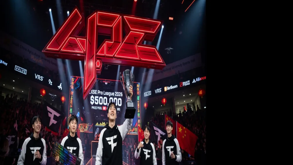 FaZe Clan едет в Гуанчжоу: клуб подтверждён на XSE Pro League 2026