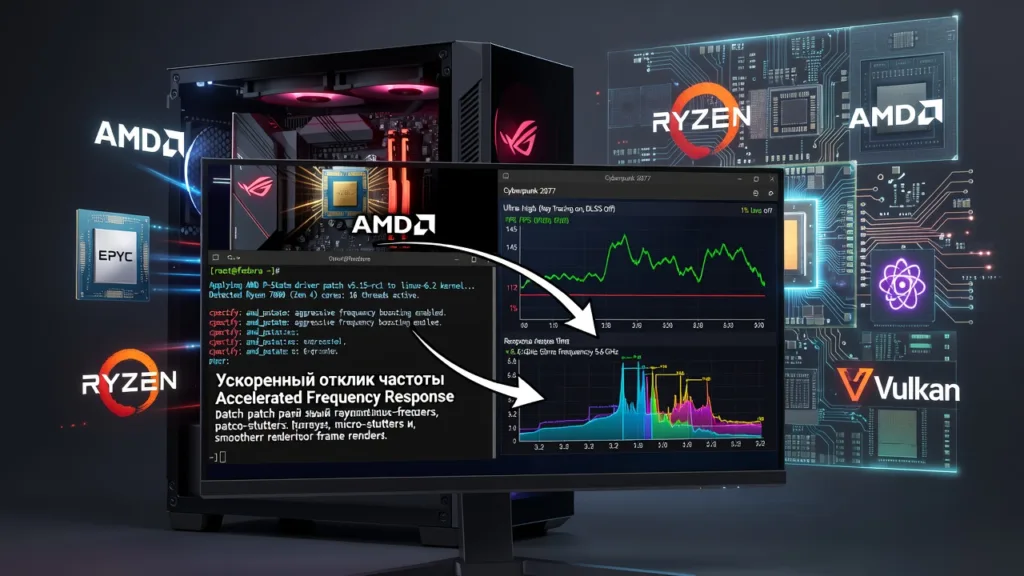 Патч для AMD P-State обещает Ryzen прибавку в играх