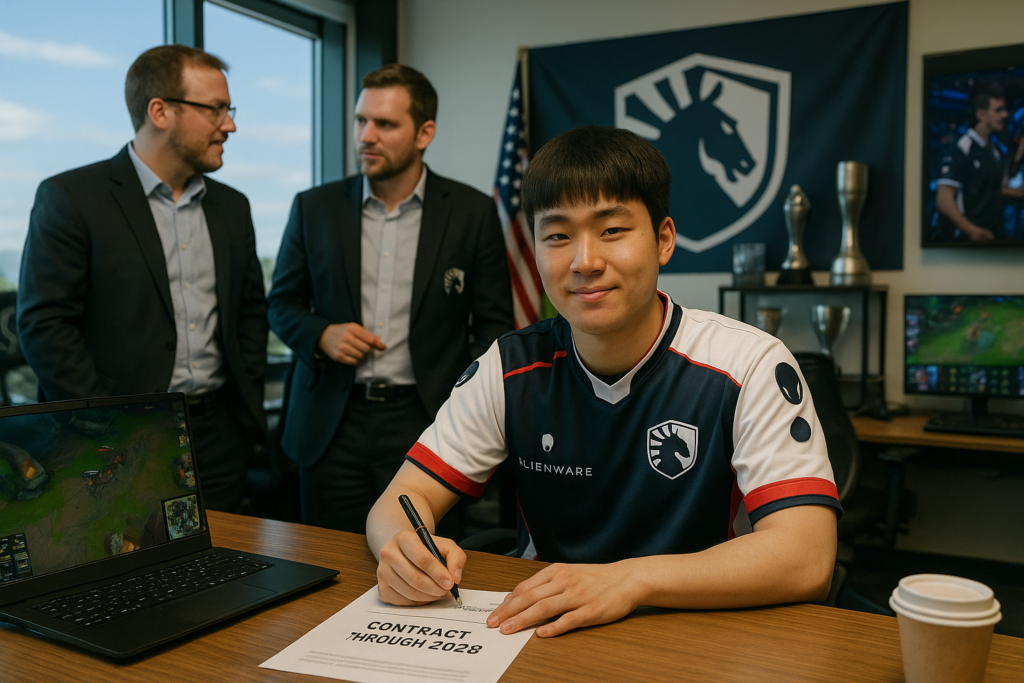 Team Liquid продлила контракт с Морганом до конца 2028 года