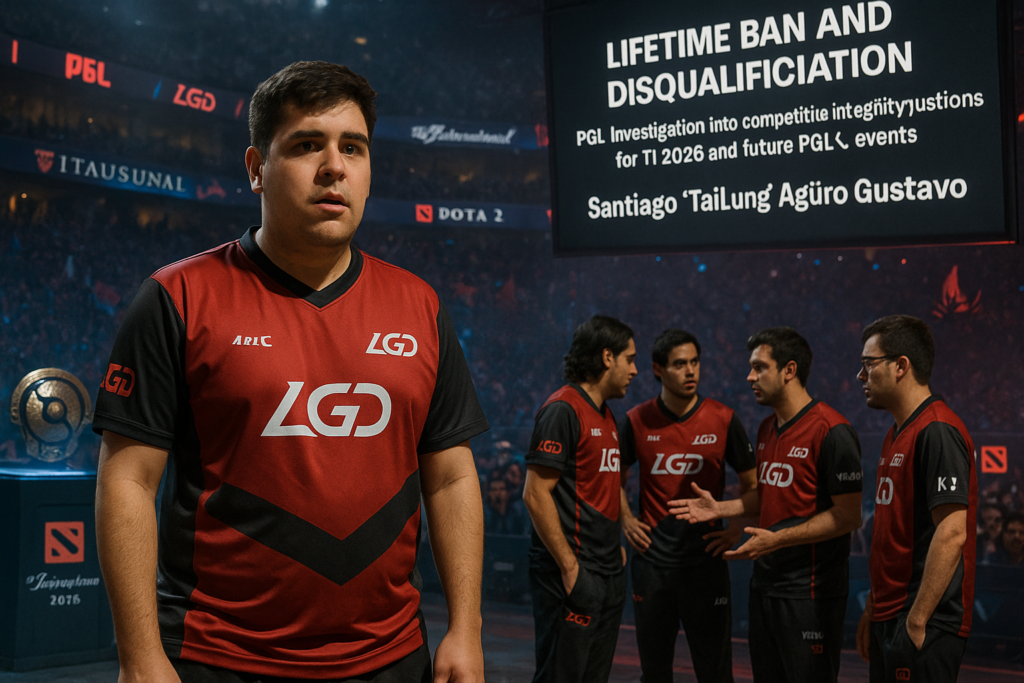 PGL отстранила мидера LGD от TI 2026 навсегда