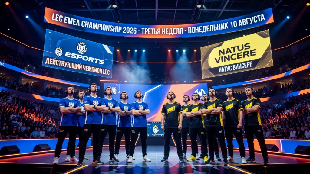 G2 встретится с Natus Vincere на третьей неделе LEC