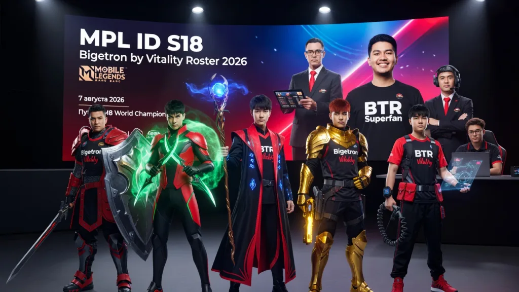 Bigetron by Vitality обновила состав перед MPL ID S18