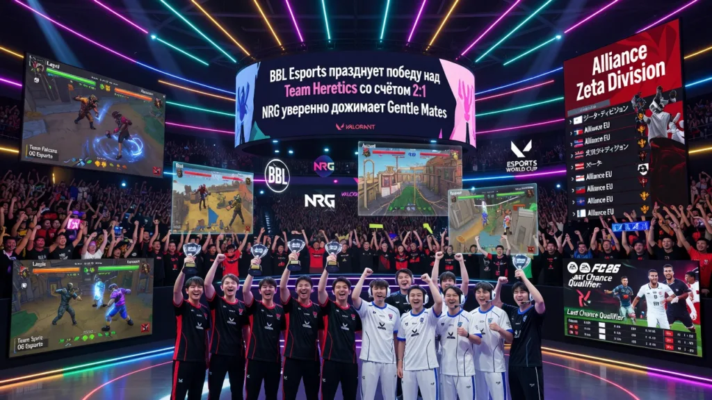 BBL и NRG вышли в полуфинал Valorant на Esports World Cup