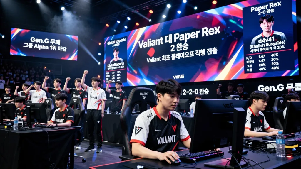 Valiant и Gen.G прошли в плей-офф VCT Pacific напрямую
