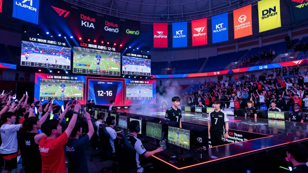 LCK разыгрывает четвёртый раунд с 12 по 16 число