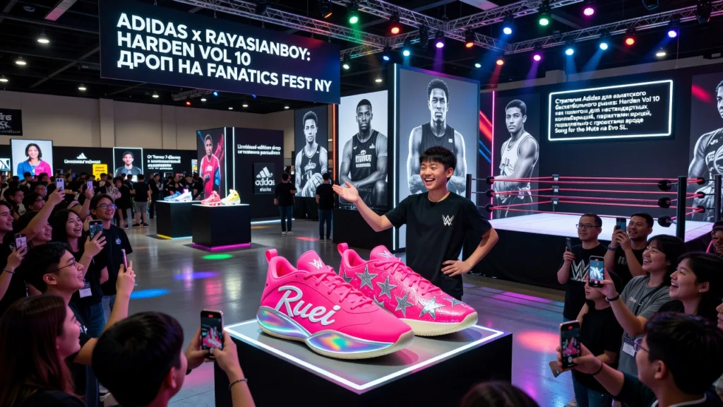 Adidas выпустит кроссовки Harden Vol 10 в честь стримера Rayasianboy