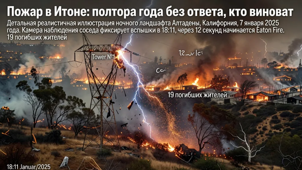 Пожар в Итоне: полтора года без ответа, кто виноват
