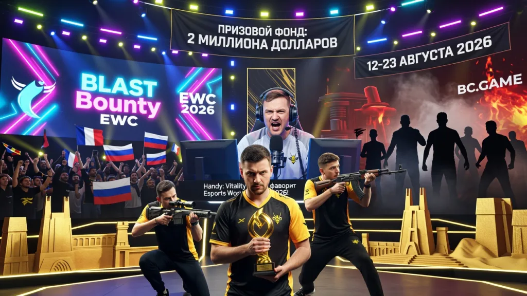 Handy назвал Vitality фаворитом Esports World Cup 2026