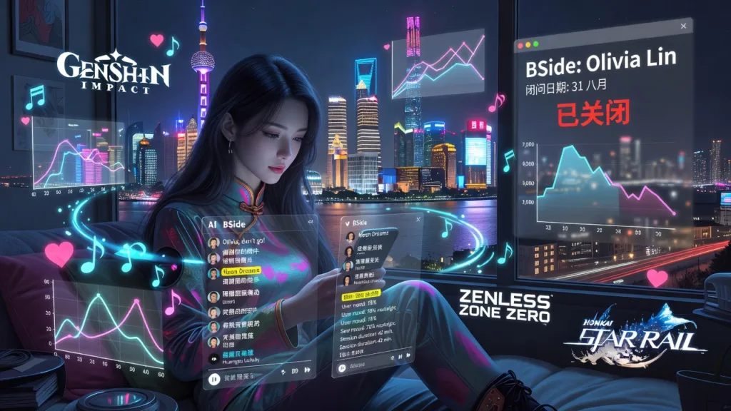 HoYoverse закрывает ИИ-компаньона Olivia Lin через месяц после запуска