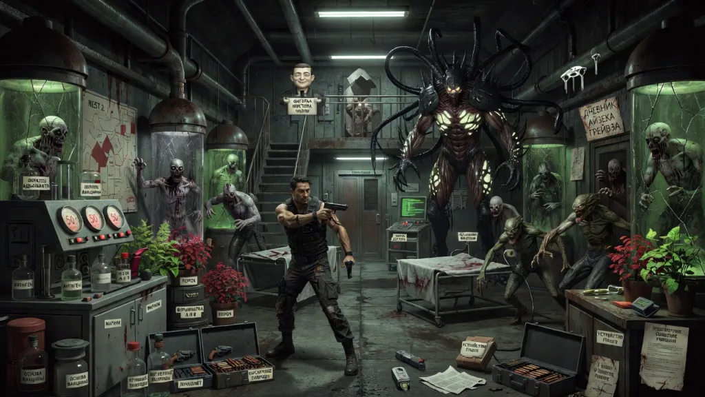 Прохождение Resident Evil 3: путь через NEST 2 к вакцине и Немезису