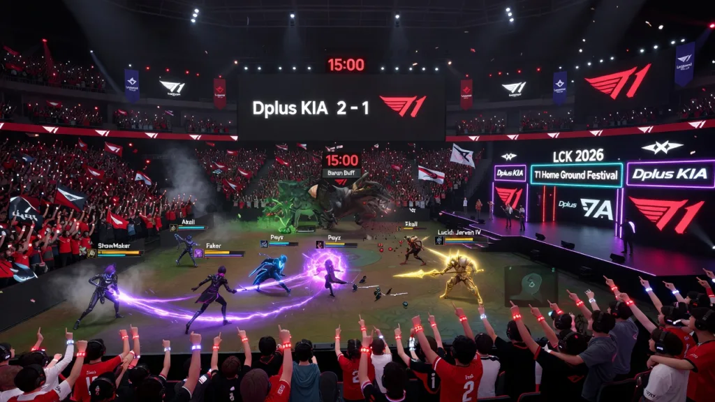 Dplus KIA дожали T1 в родных стенах на LCK 2026