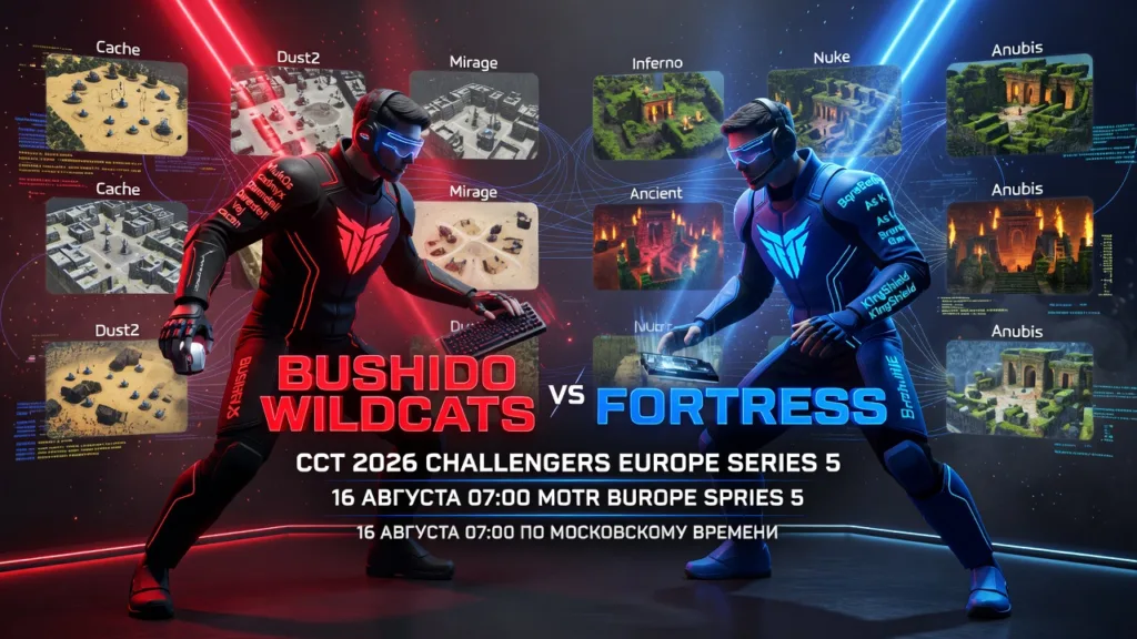 Bushido Wildcats встретятся с Fortress в отборе CCT Europe