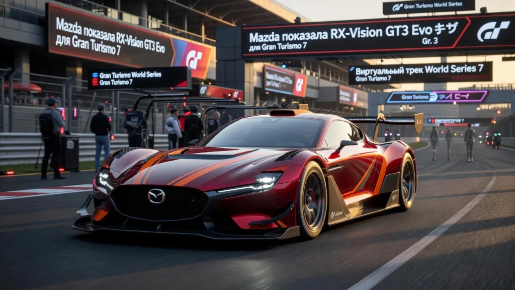 Mazda показала RX-Vision GT3 Evo для Gran Turismo 7