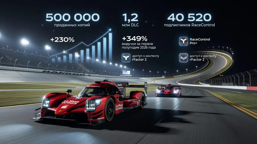 Le Mans Ultimate продала 500 тысяч копий и нарастила подписку RaceControl