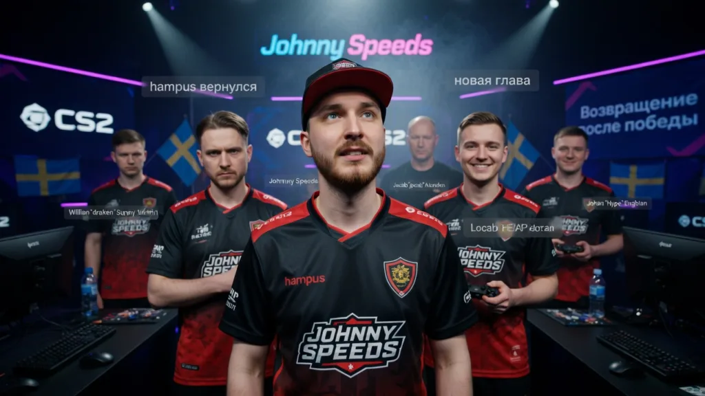 hampus вернулся в Johnny Speeds спустя два года разлуки