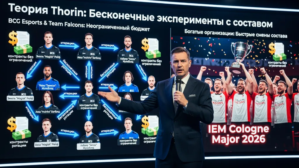 Thorin: BCG и Falcons могут экспериментировать с составом бесконечно