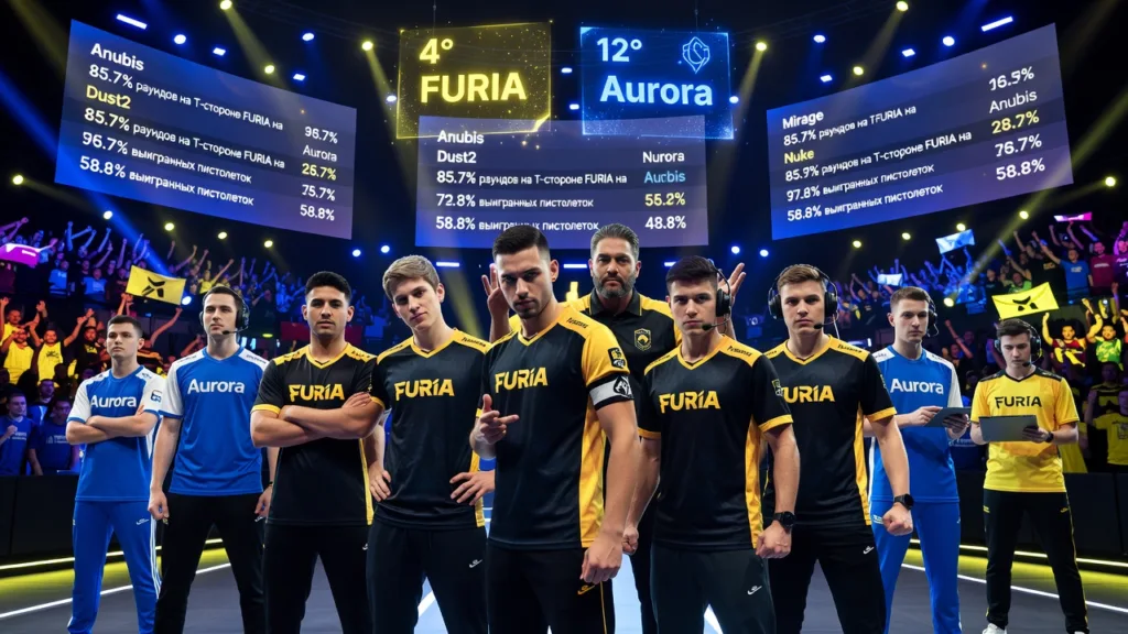 FURIA без поражений вышли из группы на Esports World Cup
