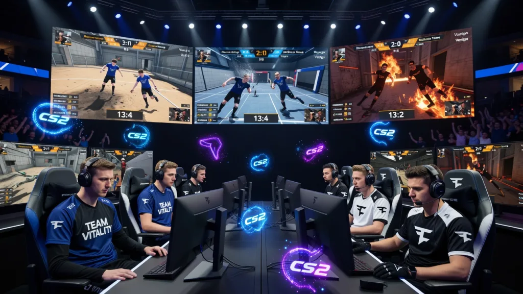 Vitality встречает FaZe Clan в шаткой форме на Esports World Cup