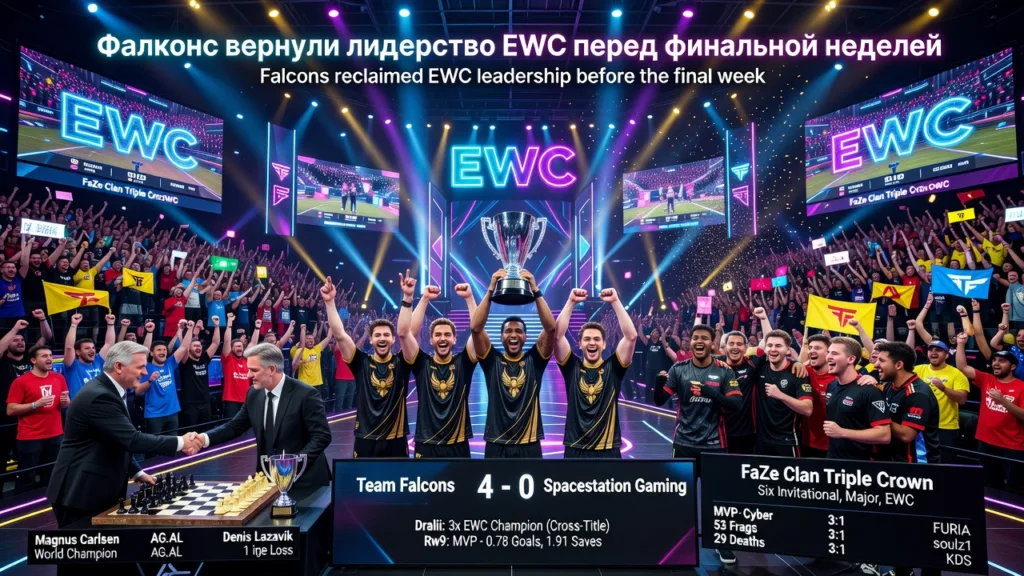Falcons вернули лидерство EWC перед финальной неделей
