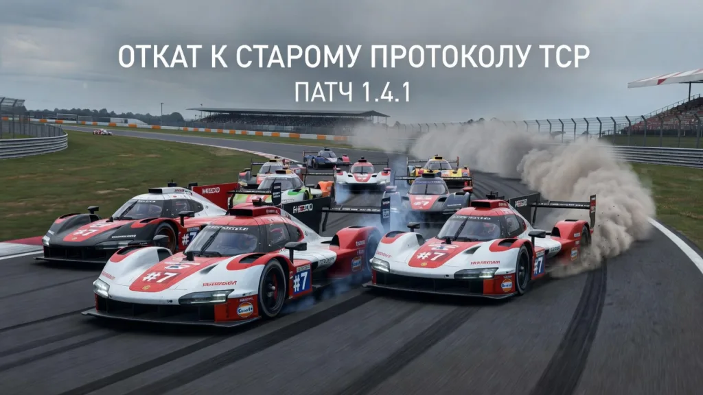 Le Mans Ultimate откатила сетевой протокол после жалоб гонщиков
