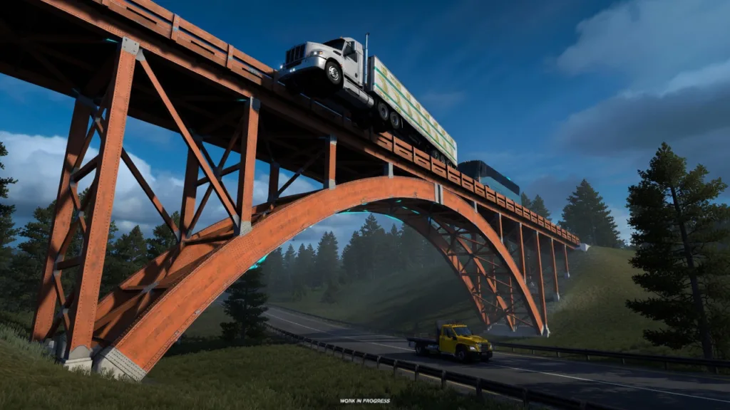 SCS Software показала Rapid City в новом DLC для American Truck Simulator