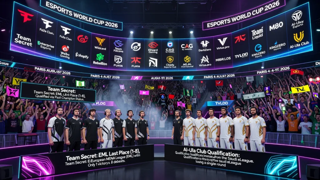 Team Secret прошли на EWC 2026 с последнего места в EML
