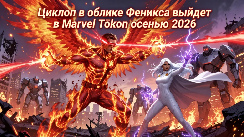 Циклоп в облике Феникса выйдет в Marvel Tōkon осенью 2026