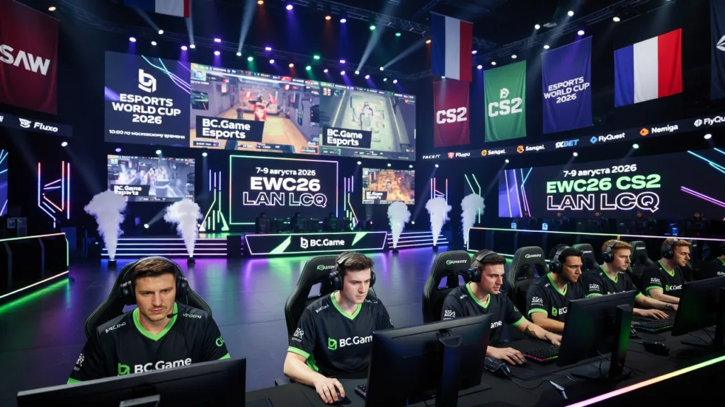 BC.Game Esports вернулась в квалификацию EWC26 по CS2