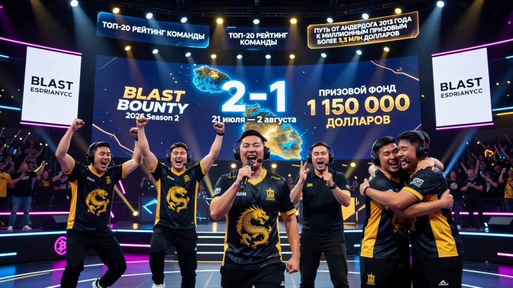 The MongolZ прошли Heroic со счётом 2-1 на BLAST Bounty