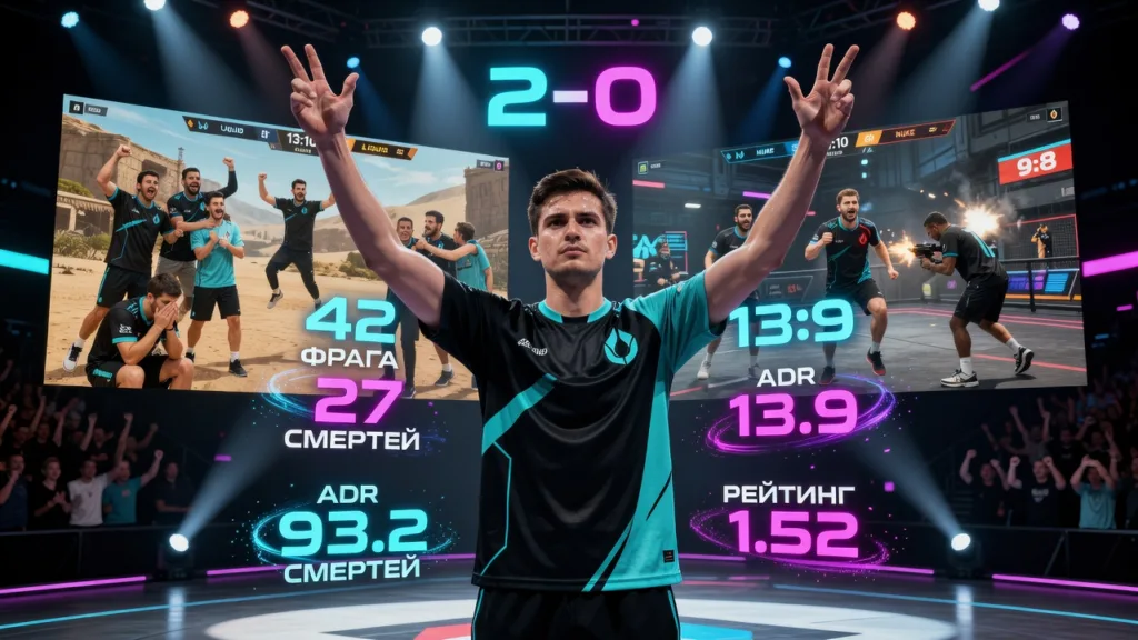 EliGE вынес Vitality: Liquid прошли 2-0 в отборе на BLAST Bounty