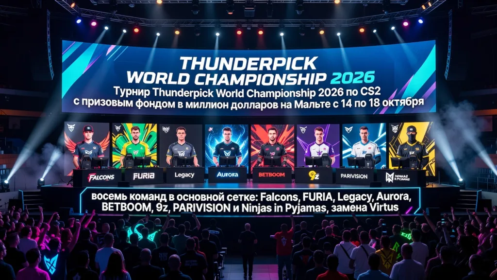 Thunderpick World Championship соберёт восемь команд за миллион долларов