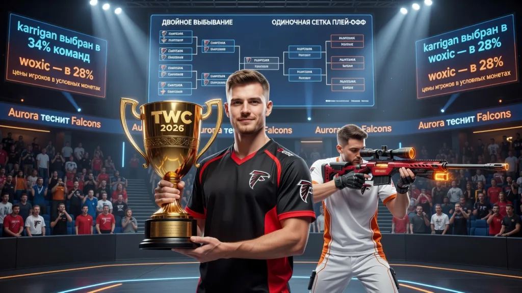 Каррига и Вокшич возглавили пики фэнтези на TWC 2026