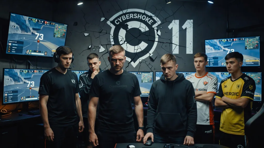 CYBERSHOKE распустили состав после 11 игроков за год