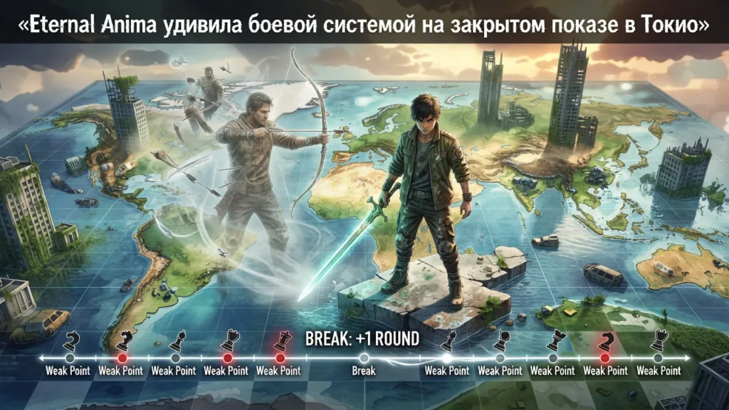 Eternal Anima удивила боевой системой на закрытом показе в Токио