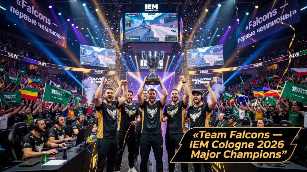 Team Falcons взяли первый Мейджор на IEM Cologne 2026