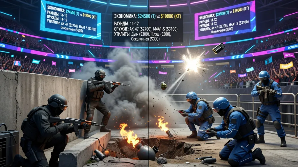Counter-Strike 2 держит киберспорт на раундах и ролях