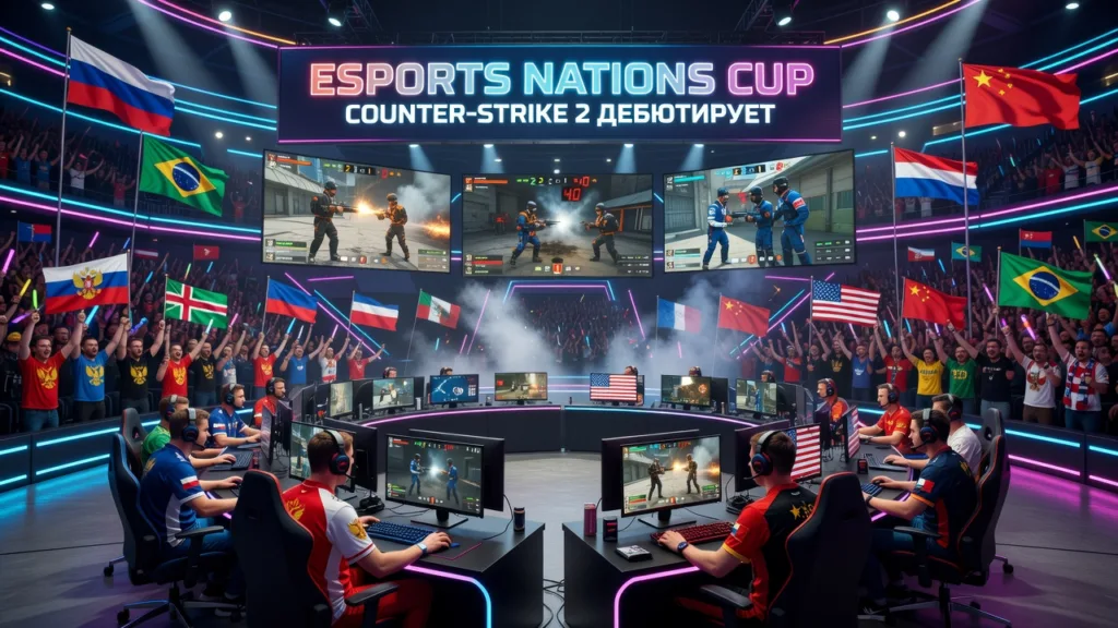 Counter-Strike 2 дебютирует на Esports Nations Cup