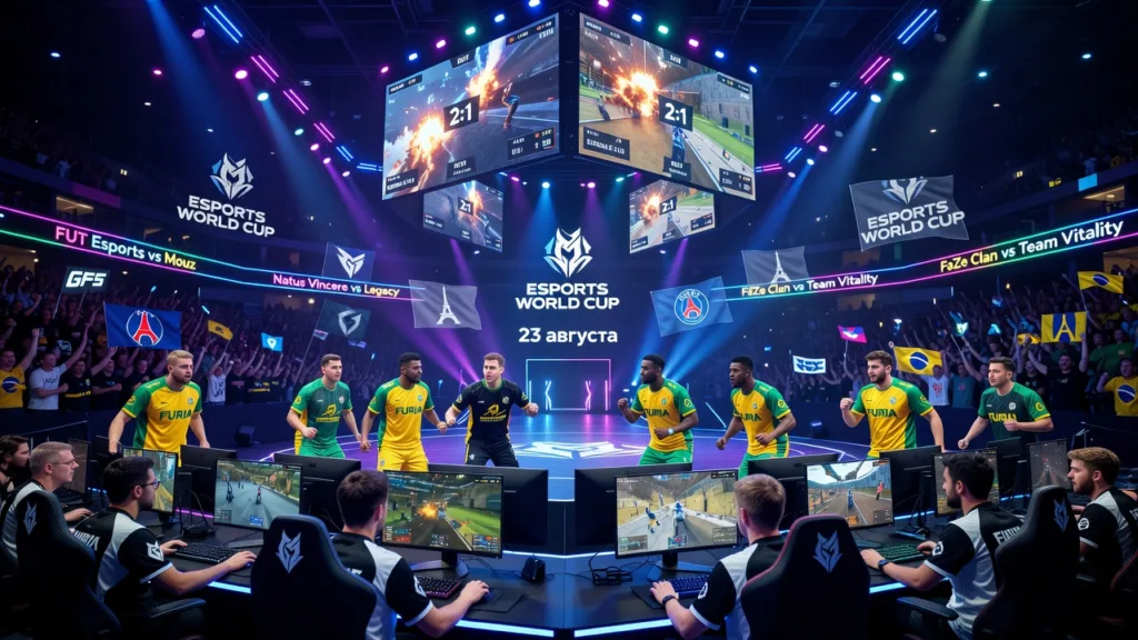 G2 и Furia сыграют в четвертьфинале Esports World Cup