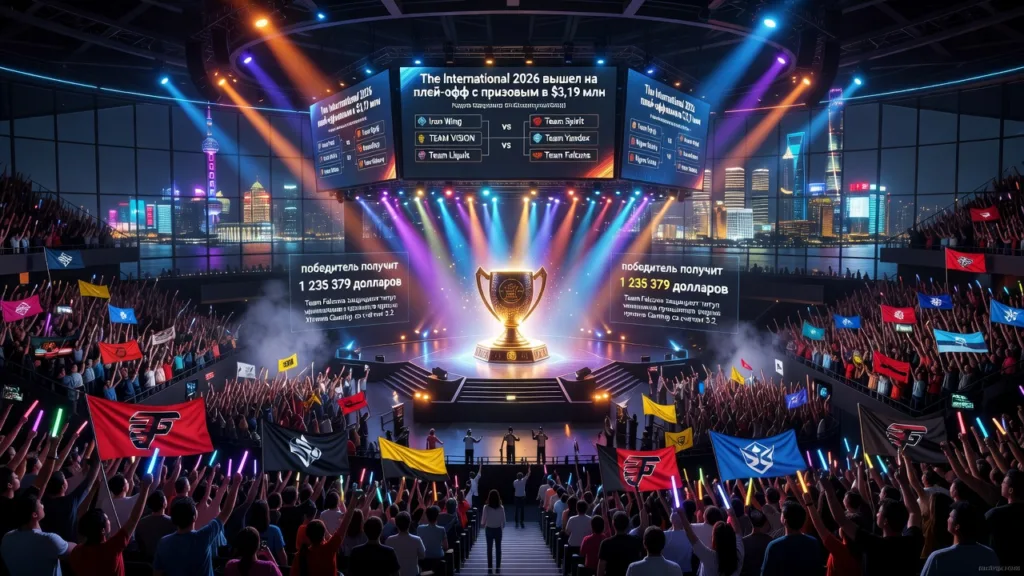 The International 2026 вышел на плей-офф с призовым в $3,19 млн